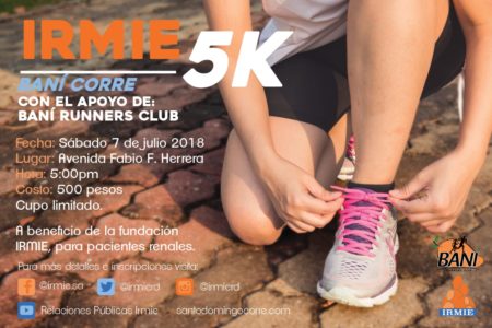 IRMIE lanza 5k banì corre a favor de pacientes renales