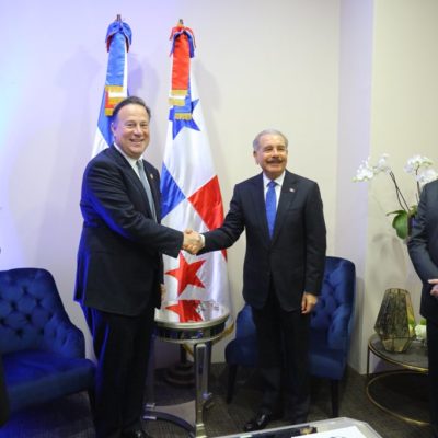 Danilo Medina se reúne con homólogos de Panamá y Costa Rica