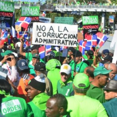 Colectivo Marcha Verde critica PLD es abanderado de  la impunidad