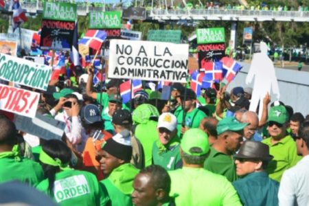 Colectivo Marcha Verde critica PLD es abanderado de  la impunidad