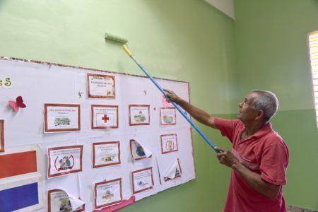 MINISTERIO DE EDUCACIÓN INICIA JORNADA DE MANTENIMIENTO DE ESCUELAS DE CARA AL INICIO DEL PRÓXIMO AÑO ESCOLAR