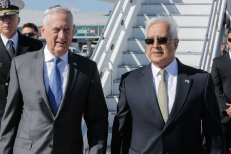 Mattis continúa su gira por Suramérica