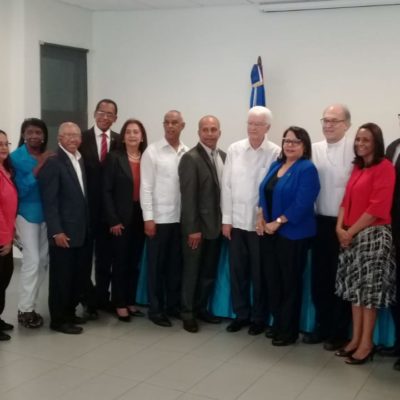 RECTORA DE LA UASD EMMA POLANCO VISITA BANÍ