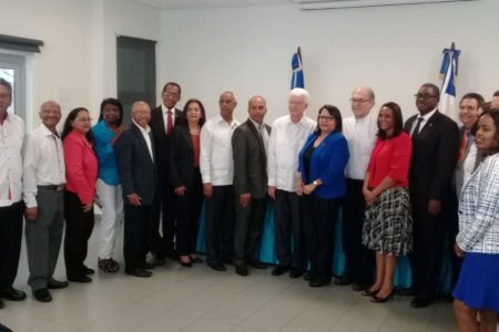 RECTORA DE LA UASD EMMA POLANCO VISITA BANÍ