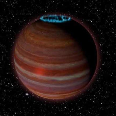 Extraño ‘planeta interestelar’ viaja solo por el espacio con una aurora resplandeciente inexplicable