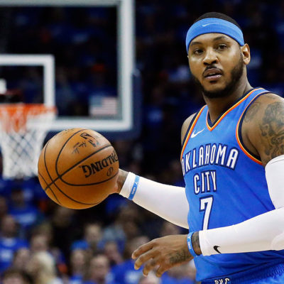 Carmelo Anthony firma los con Rockets