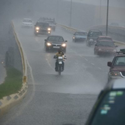 Vaguada produce aguaceros y tronadas en varios puntos del país