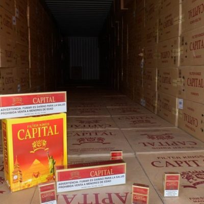 Incautan cargamento cercano a 10 millones de cigarrillos en Haina