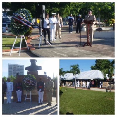 Ministerio de Defensa conmemora 179 aniversario del natalicio de Gregorio Luperón