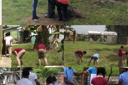 Estudiantes del Centro Educativo Gastón Fernando Deligne realizaron jornada sobre el día mundial de la limpieza