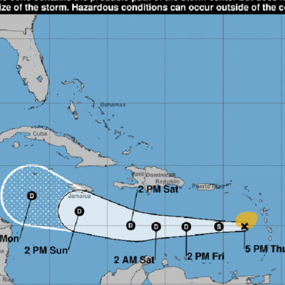 Emiten alerta verde para 14 provincias por tormenta Isaac