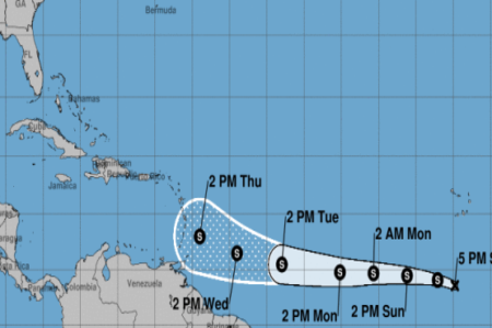 Se forma la tormenta tropical Kirk