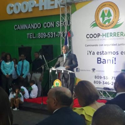 Inauguran  Cooperativa Herrera en Baní