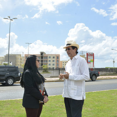 Ministro de la Presidencia, Gustavo Montalvo, supervisa nuevas instalaciones de Ciudad Juan Bosch