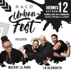 La combinación perfecta en Urban Fest:  “Mozart La Para” y “Lo Blanquito” este viernes en impactante  concierto urbano en pabellón de Combate del Centro Olímpico