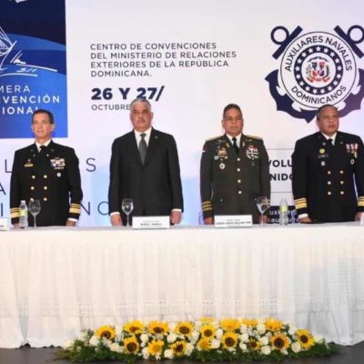 Canciller Miguel Vargas encabeza apertura convención de auxiliares navales