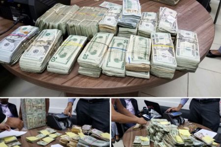 DNCD CONFISCA MAS DE 244 MIL DOLARES LLEGARON PROCEDENTES DE PUERTO RICO.-