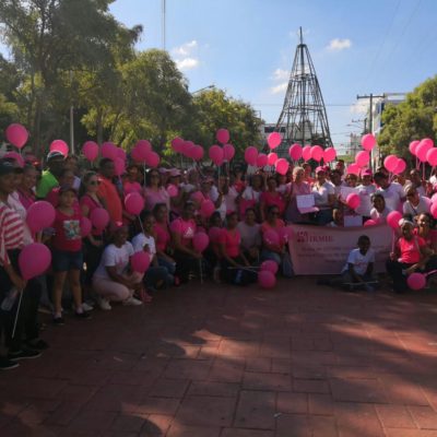 IRMIE DESARROLLA CON ÉXITO CAMINATA ROSA A FAVOR DE LA LUCHA CONTRA EL CÁNCER