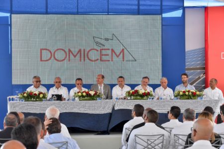 DOMICEM inaugura planta de energia fotovoltaica de 1.5 megas