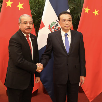 Danilo Medina se reúne con primer ministro de la República Popular China, Li Keqiang