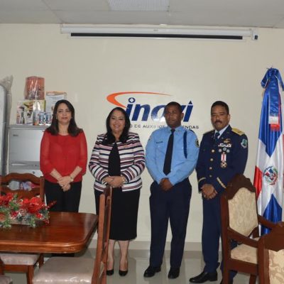 INAVI amuebla vivienda sargento  meritorio de la Fuerza Área Dominicana