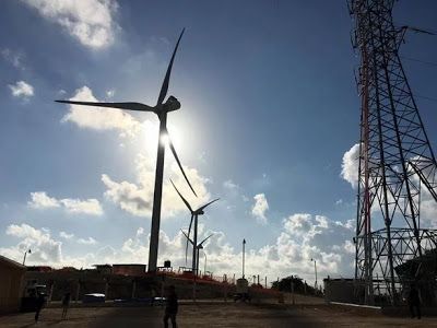 Inauguran segunda fase de parque eólico en Barahona