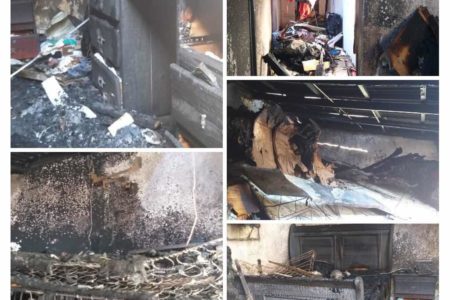 MOPC devuelve esperanzas a familia que perdió su casa en un incendio