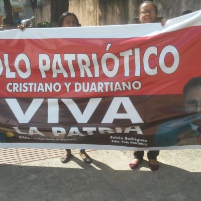 Polo Patriotico lucha contra los problemas  de drogas y delincuencia que sufre  el país