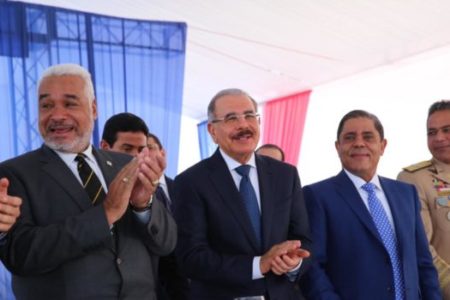 Presidente Medina inaugura nuevo Helipuerto de Santo Domingo