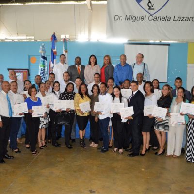 INTRANT e INAFOCAM gradúan maestros de escuelas en Educación Vial