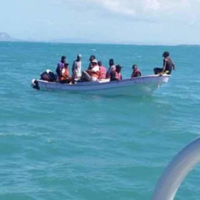 La Armada Dominicana rescata a seis personas en alta mar