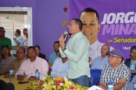 Exministro de la juventud Jorge Minaya inaugura Oficina Política