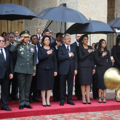 Con motivo de 175 aniversario Independencia Nacional presidente Danilo Medina asiste a Te Deum