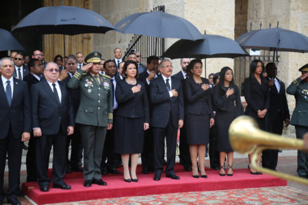 Con motivo de 175 aniversario Independencia Nacional presidente Danilo Medina asiste a Te Deum