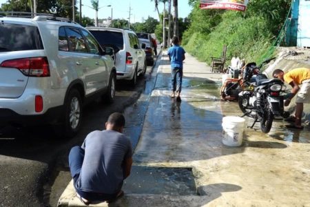 Incautarán vehículos encuentren en lavaderos improvisados