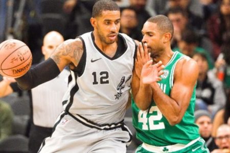 La Marcus Aldridge asegura a los Spurs en octavo lugar de Conferencia Oeste