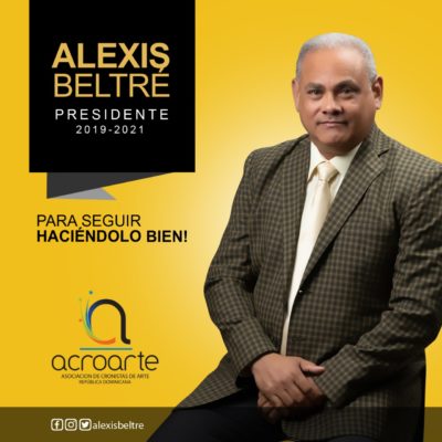 Alexis Beltré anuncia candidatura a presidencia de Acroarte