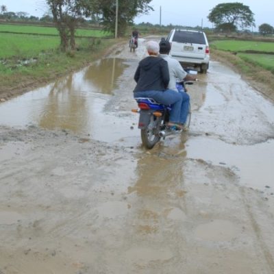 Desarrollo Fronterizo rehabilitará caminos vecinales de Recta de Sanita y Walterio, Montecristi