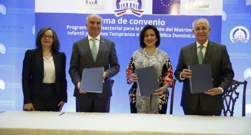 Acuerdan reducir matrimonio infantil en República Dominicana