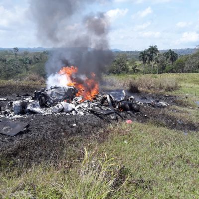 Muere piloto de la aeronave se estrelló en Puerto Plata