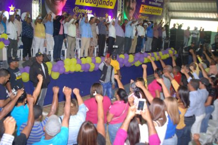 Danilistas en Pedernales salen a las calles a respaldar la obra de gobierno del presidente Danilo Medina