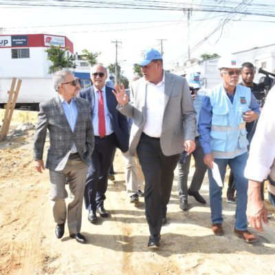 CAASD avanza trabajos de drenaje pluvial en Zona Industrial de Herrera