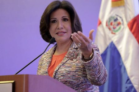 Vicepresidenta Margarita Cedeño afirma caso de David Ortiz no afectará el sector turístico