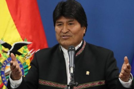 Evo Morales dice que el FMI y EEUU están tras privatizaciones y conflictos