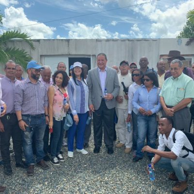 Director CAASD muestra progresos de Estación Depuradora Mirador Norte a universitarios, CODIA y JAD