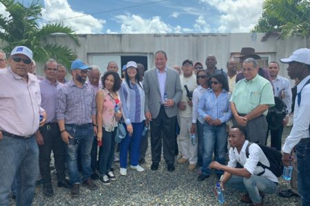 Director CAASD muestra progresos de Estación Depuradora Mirador Norte a universitarios, CODIA y JAD