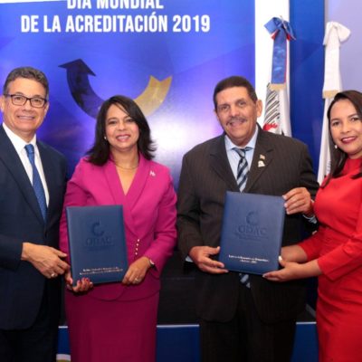 ODAC entrega certificados de acreditación a Pro Consumidor, INDOCAL y el IIBI, por cumplir normas internacionales