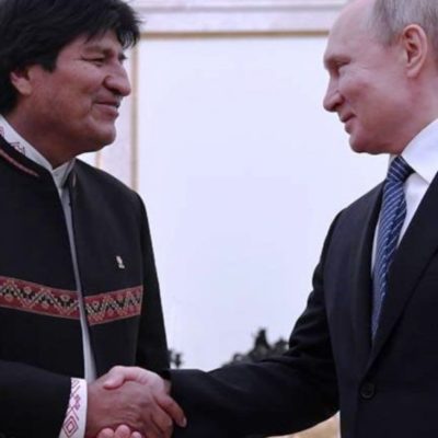 Putin y Morales rechazan injerencia en asuntos de Venezuela