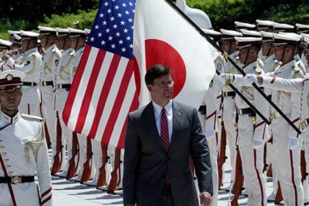 EEUU pide a Japón que se sume a su coalición naval en el golfo Pérsico