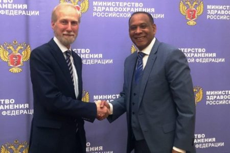 Embajador gestiona acuerdo de cooperación en materia de salud entre RD y Rusia
